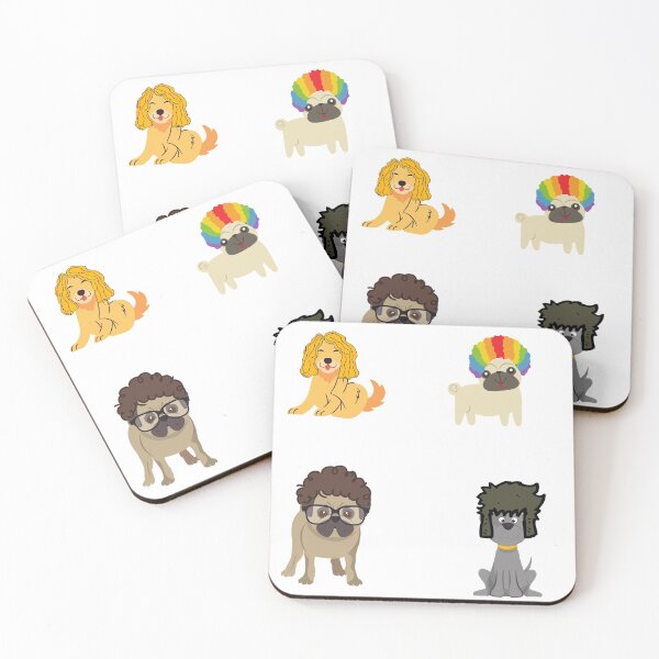 Item preview, Dogs in wigs/Funny dog haircut/ dog wig/Funny dogs designed and sold by haRexia.