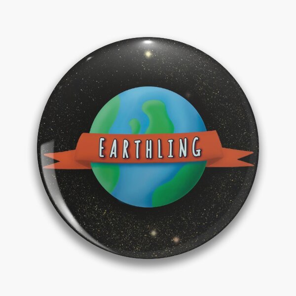 Item preview, Earthling, human beings on the world, climate crisis designed and sold by PegFollyDesigns.
