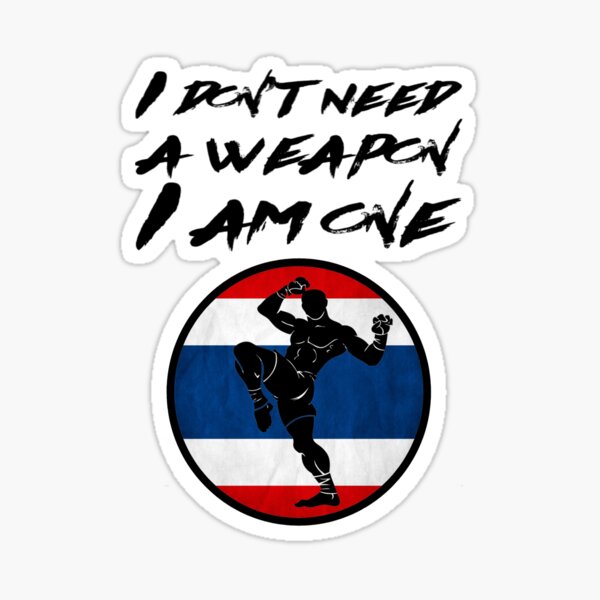 Item preview, I am a weapon Muay Thai designed and sold by András Jankulár.