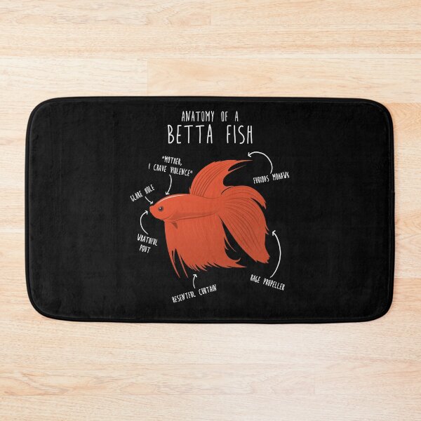 Item preview, Betta Fish Anatomy designed and sold by Clara Hollins.