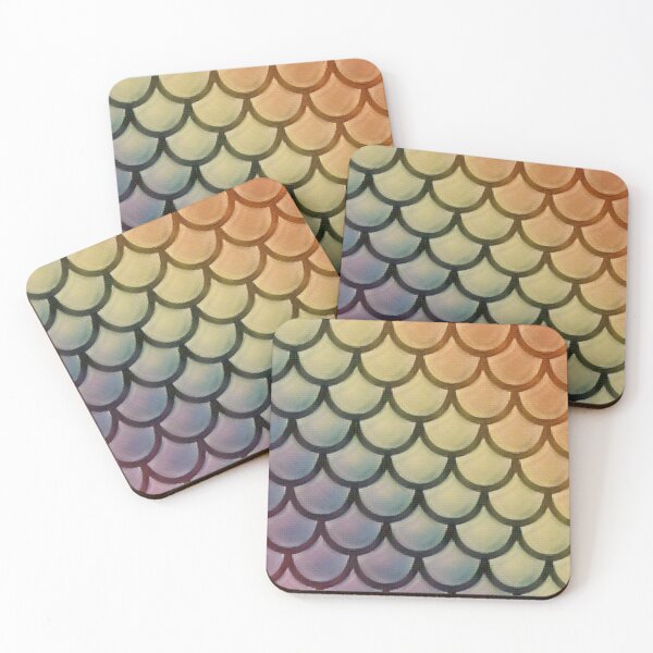 Item preview, Golden green  Fishscales designed and sold by TheRightHonMP.