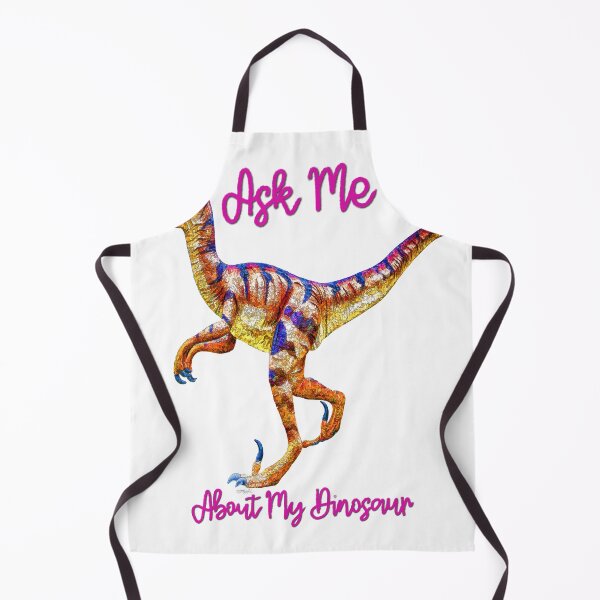 Item preview, Ask Me About My Dinosaur Graphic Art Design designed and sold by Rocky Mountain Artistry.