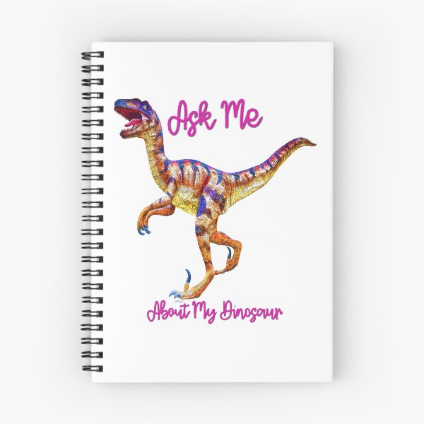 Item preview, Ask Me About My Dinosaur Graphic Art Design designed and sold by Rocky Mountain Artistry.