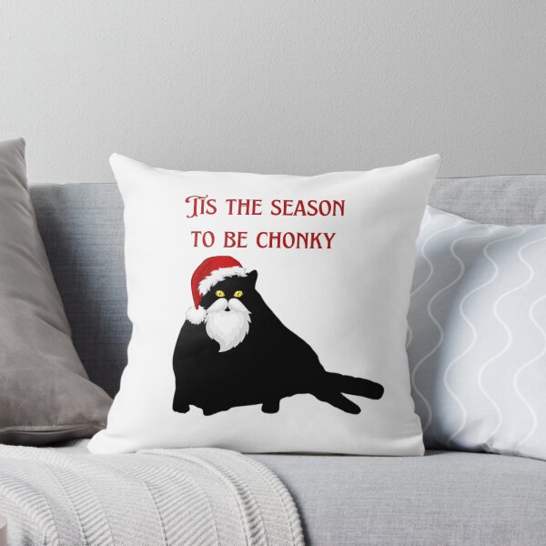 Artikelvorschau, Es ist die Jahreszeit, Chonky Chonky Black Cat als Weihnachtsmann verkleidet zu sein entworfen und verkauft von j9gothbe.