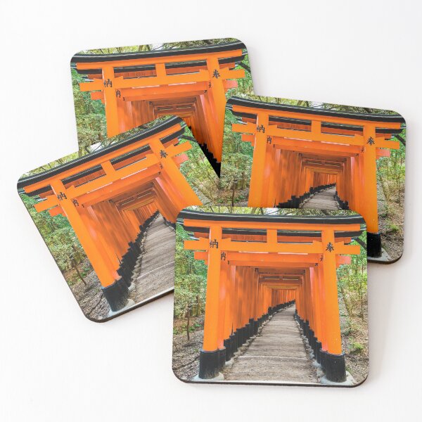 Item preview, The path to spirituality, Senbon Torii at Fushimi Inari-Taisha Shrine, Kyoto designed and sold by Lyl Dil Creations.