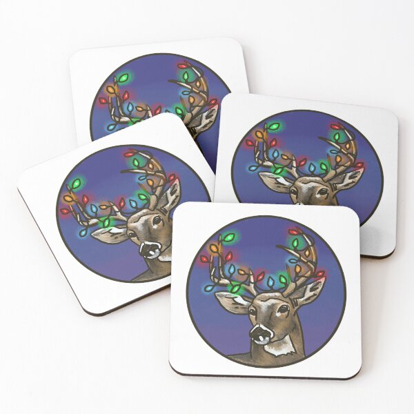 Item preview, Deer- Xmas version designed and sold by Allison Campbell.