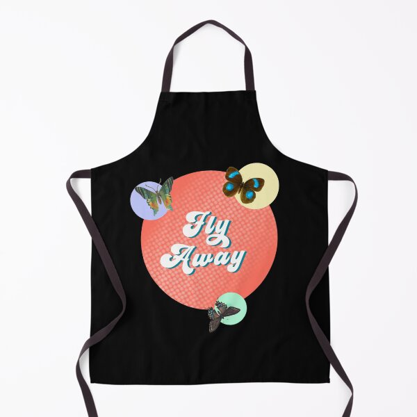 Item preview, Fly away butterfly retro design collage art designed and sold by Gotafeeling.