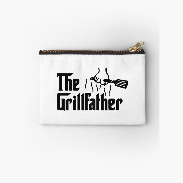 Item preview, The Grill Father Love BBQ Chicken Pig Cow Walk into a Bar B Q The End Art Design Happy Apparel Essential Inspiration Joy Mood Funny designed and sold by DesignByHeartUK.