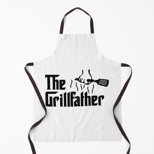Item preview, The Grill Father Love BBQ Chicken Pig Cow Walk into a Bar B Q The End Art Design Happy Apparel Essential Inspiration Joy Mood Funny designed and sold by DesignByHeartUK.