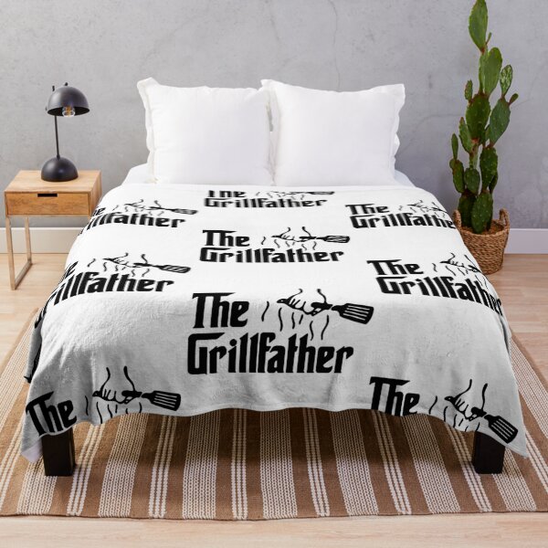 Item preview, The Grill Father Love BBQ Chicken Pig Cow Walk into a Bar B Q The End Art Design Happy Apparel Essential Inspiration Joy Mood Funny designed and sold by DesignByHeartUK.