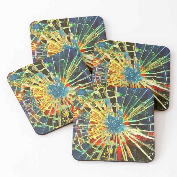 Item preview, Colorful Cracked glass  pattern designed and sold by TheRightHonMP.