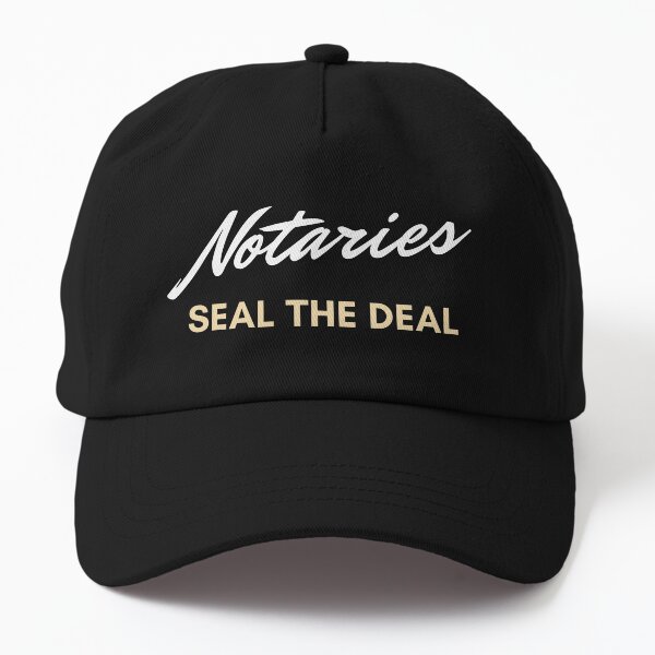 Les notaires scellent l'affaire Casquette Dad Hat