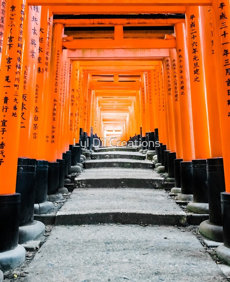 Light At The End Of The Tunnel Senbon Torii Kyoto 2 Ipad Case Skin By Lyldilcreations Redbubble