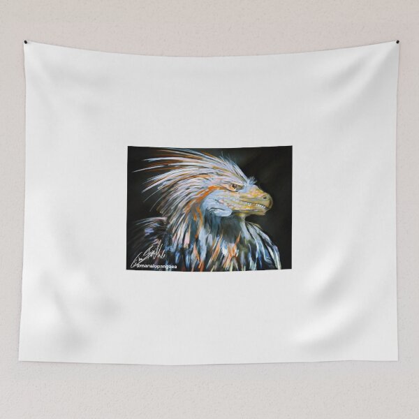 Item preview, Velociraptor   portrait designed and sold by Manalopangaea.