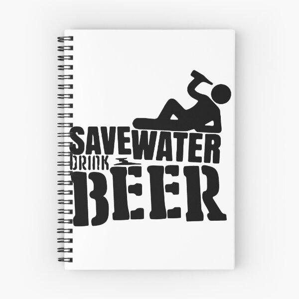 Item preview, Save Water Drink Beer Weekend Love Beer Party Art Design Happy Apparel Essential Inspiration Joy Mood  Beer Squad designed and sold by DesignByHeartUK.