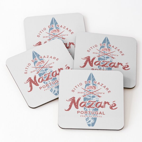 Item preview, Nazare Portugal Retro Vintage Surf designed and sold by IronEcho.