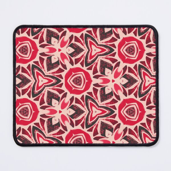 Item preview, Red Geometrical Shapes Pattern designed and sold by palaco210.