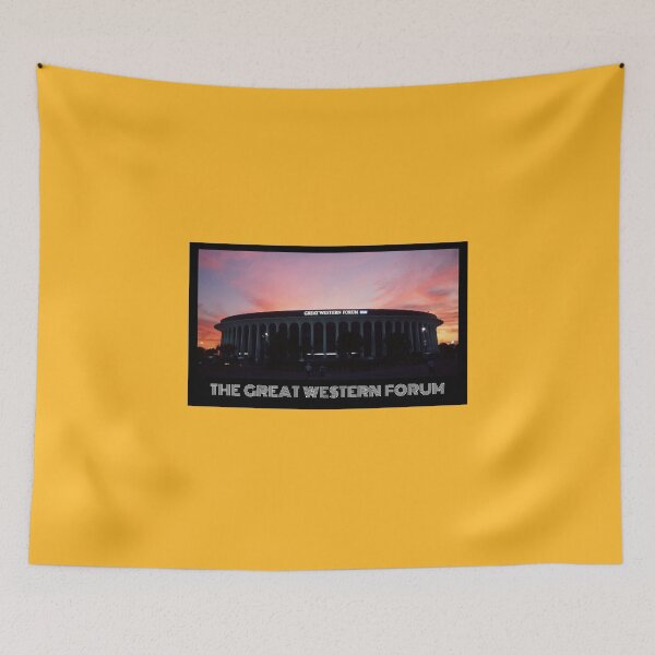 Item preview, The Great Western Forum- Gold designed and sold by DeadStadium.