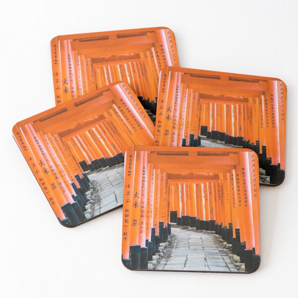 Item preview, Senbon Torii at Fushimi Inari-Taisha Shrine, Kyoto #4 designed and sold by Lyl Dil Creations.