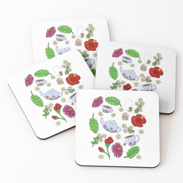 Item preview, Teatime in Gouache designed and sold by paintedpansy.