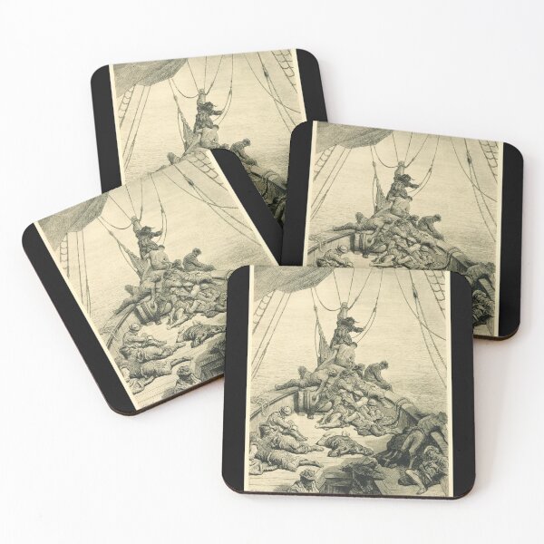 Item preview, Sailors In The Sea Dark Illustration  designed and sold by v4lix6.