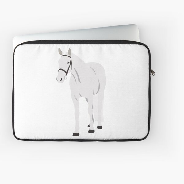 Aperçu de l'œuvre Cheval de chasse à sang chaud gris/gris avec tresses créée et vendue par bellaszcz.