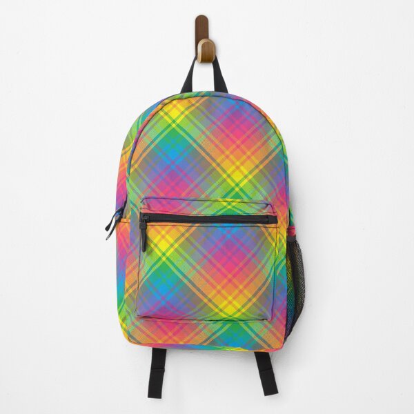 Item preview, Rainbow Plaid Tweed designed and sold by Ksaavet.