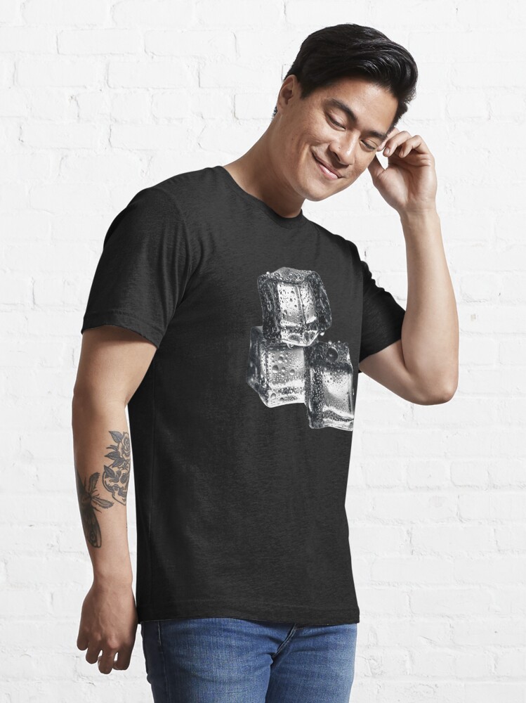Alternate view of 3 Square Ice Cubes Essential T-Shirt