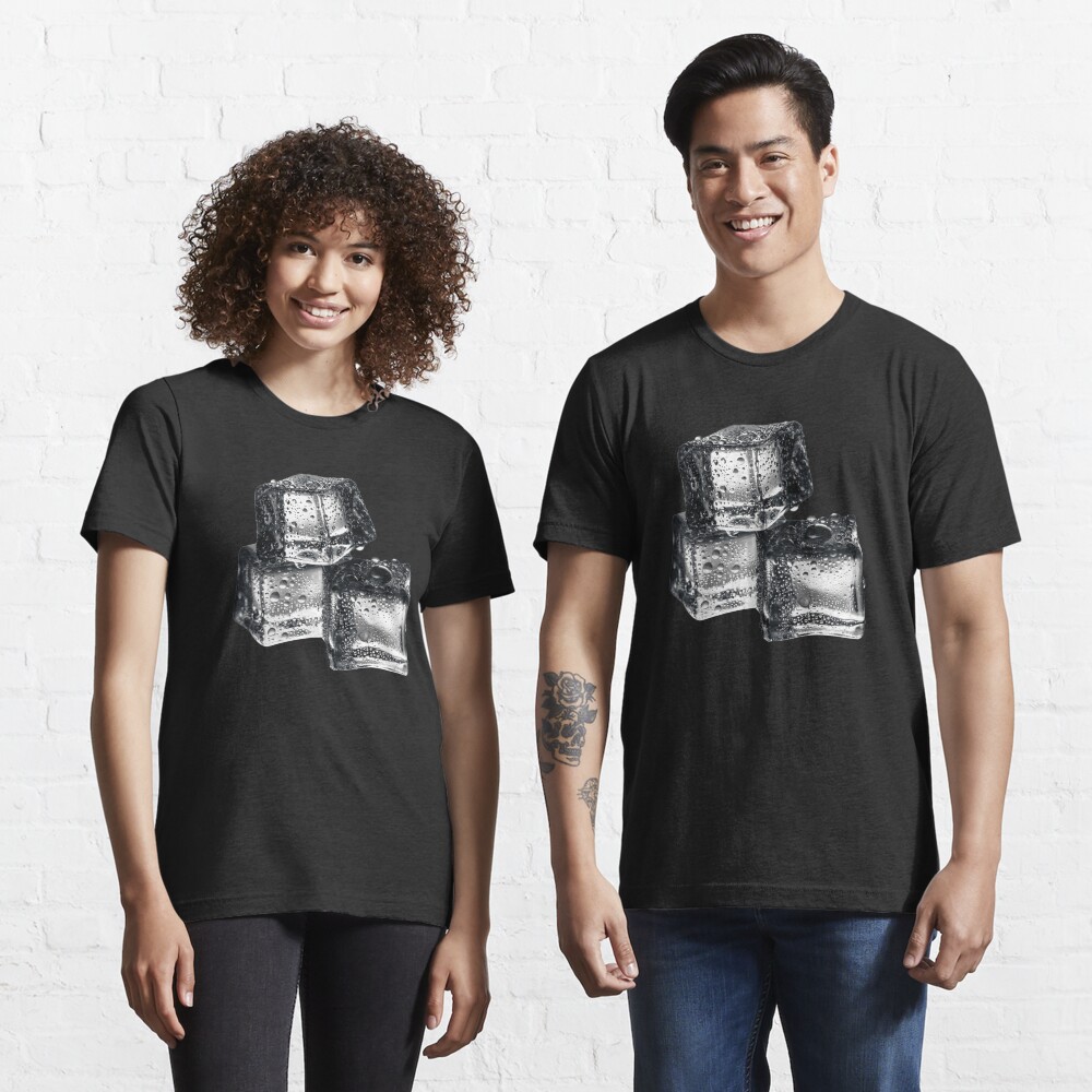 3 Square Ice Cubes Essential T-Shirt