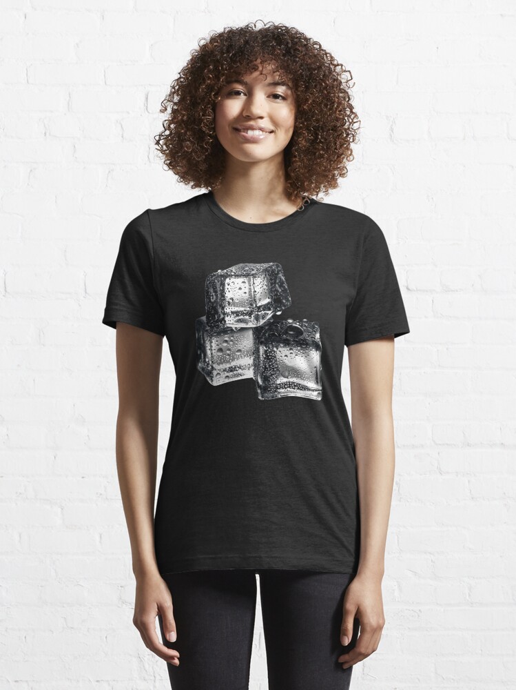 Alternate view of 3 Square Ice Cubes Essential T-Shirt