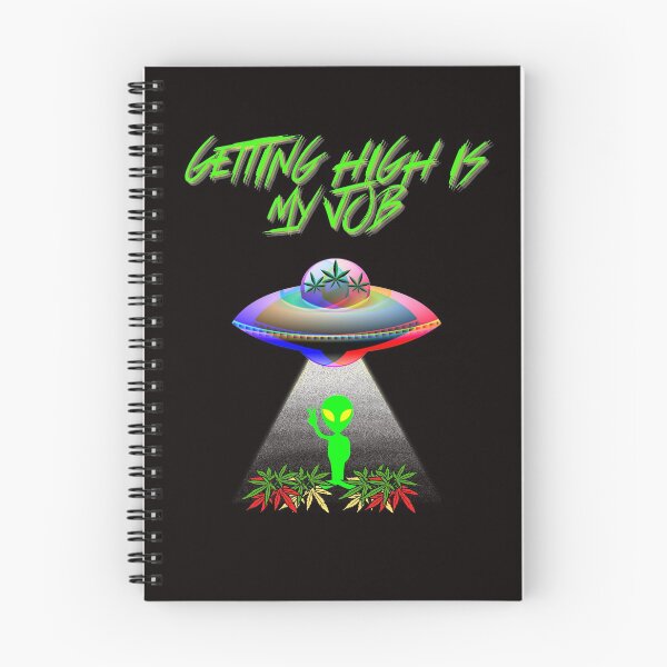 Item preview, GETTING HIGH IS MY JOB Cannatees designed and sold by jmed70.