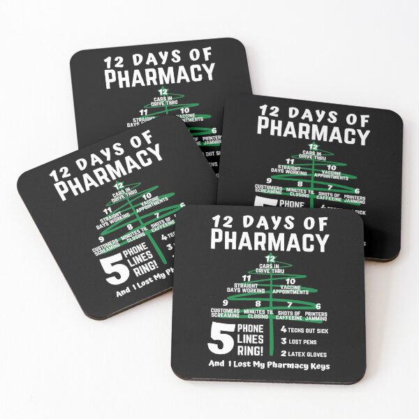 Item preview, 12 days of pharmacy designed and sold by Hey-Nice-Shirt.