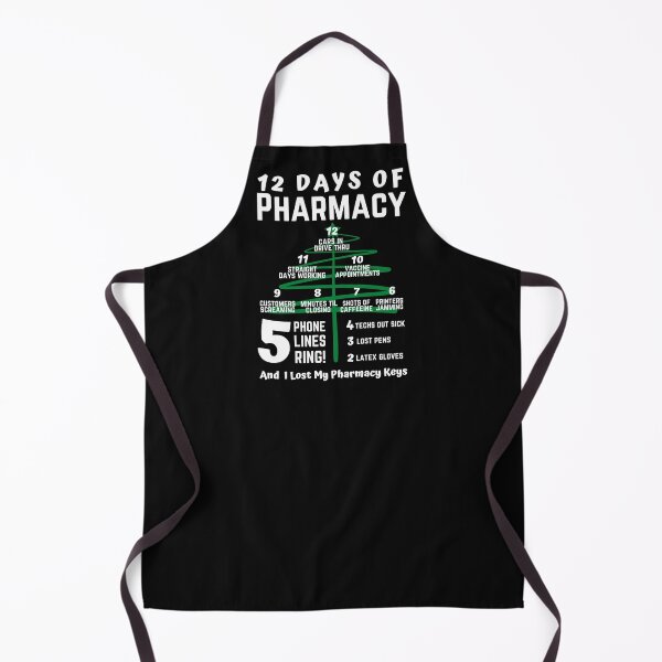 Item preview, 12 days of pharmacy designed and sold by Hey-Nice-Shirt.
