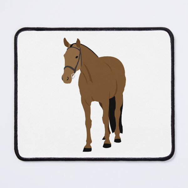 Item preview, Bay Hunter Equitation Warmblood Horse with Hunter Braids  designed and sold by bellaszcz.