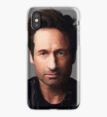Portrait of David Duchovny iPhone Case