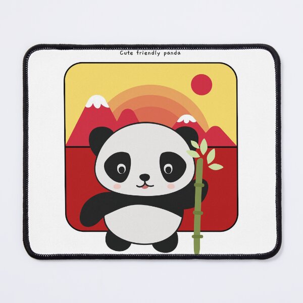 Item preview, Cute friendly panda designed and sold by Any Mood Designs.