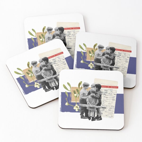 Item preview, Mistletoe, friendship and bread: happy 2022 designed and sold by Maite Klis.