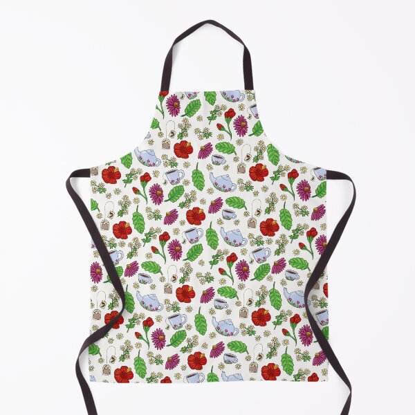 Item preview, Teatime in Gouache Pattern designed and sold by paintedpansy.