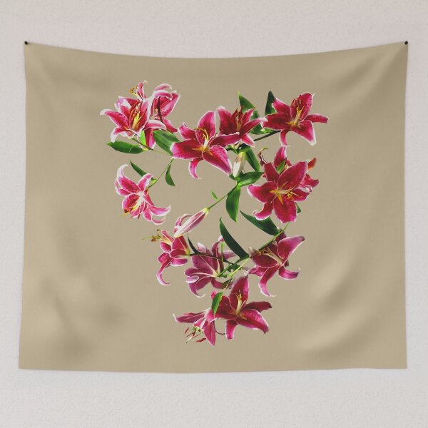 Item preview, Stargazer Lilies Heart designed and sold by Susan Savad.