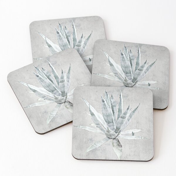 Item preview, Cactus Abstract 02. Agave Americana designed and sold by Pretty-Bird.