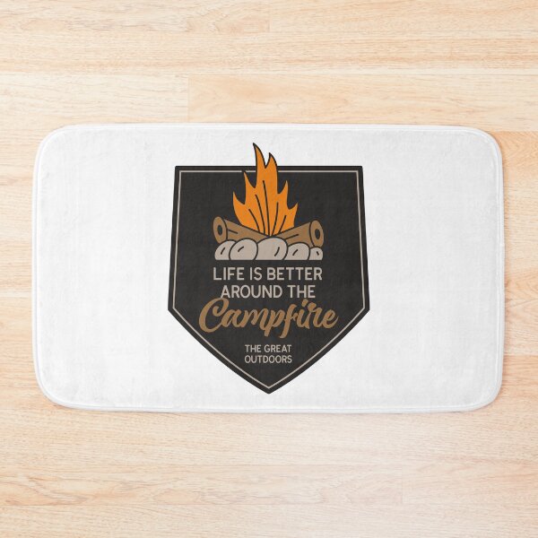 Item preview, Life is better around the campfire designed and sold by WilliamsonMedia.