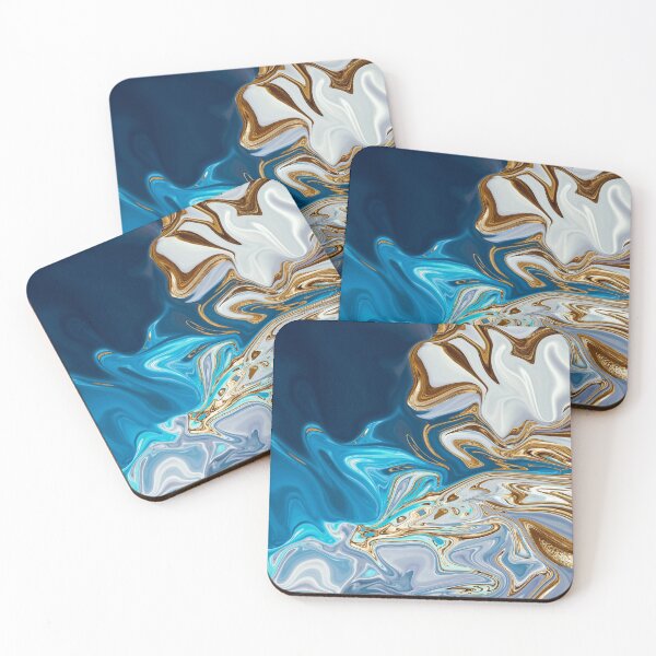 Item preview, Blue Liquid Gold Texture designed and sold by Asaha17.