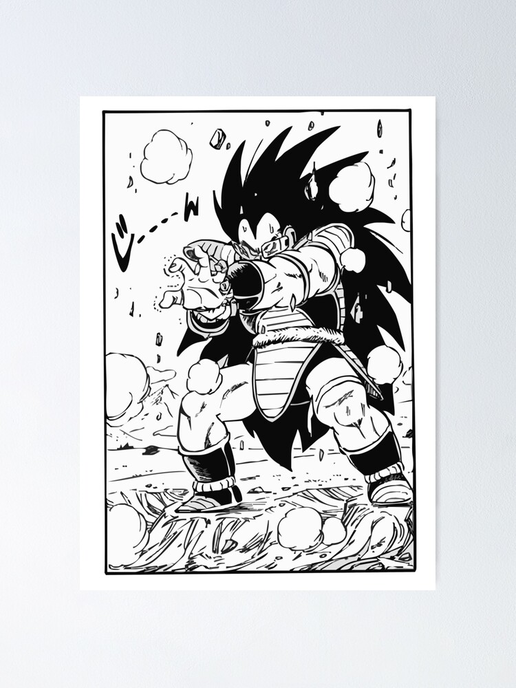 Goku vs Raditz Poster for Sale by LaurenIrmen28