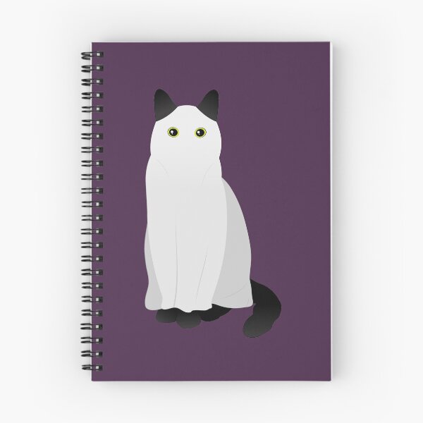Item preview, Sitting Ghost Cat designed and sold by Arianna Khalil.