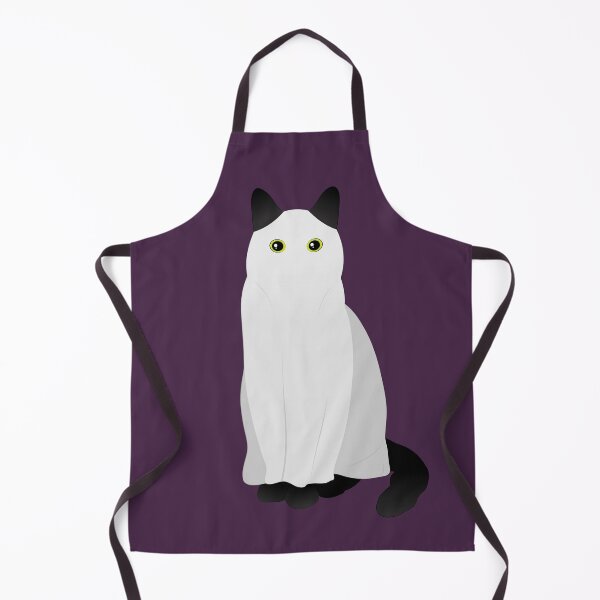 Item preview, Sitting Ghost Cat designed and sold by Arianna Khalil.