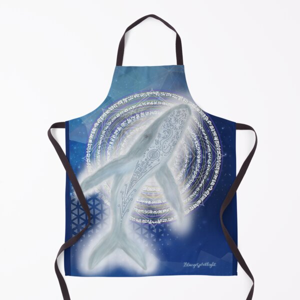 Item preview, Whale Spirit Lightcodes with Galactic background designed and sold by NaTeBlueyes.