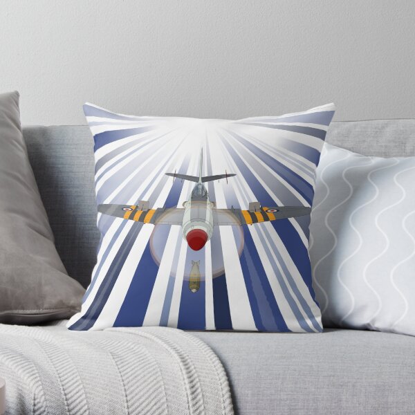 Wyvern Strike Throw Pillow