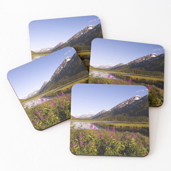 Item preview, Scenic view from the Seward highway in the Chugach National Forest, Alaska designed and sold by OrcaNature.