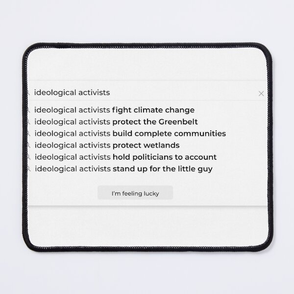 Item preview, Ideological Activists designed and sold by Simcoe County Greenbelt Coalition.