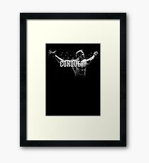 Arnold Schwarzenegger Mr. Olympia Conquer Gerahmtes Wandbild